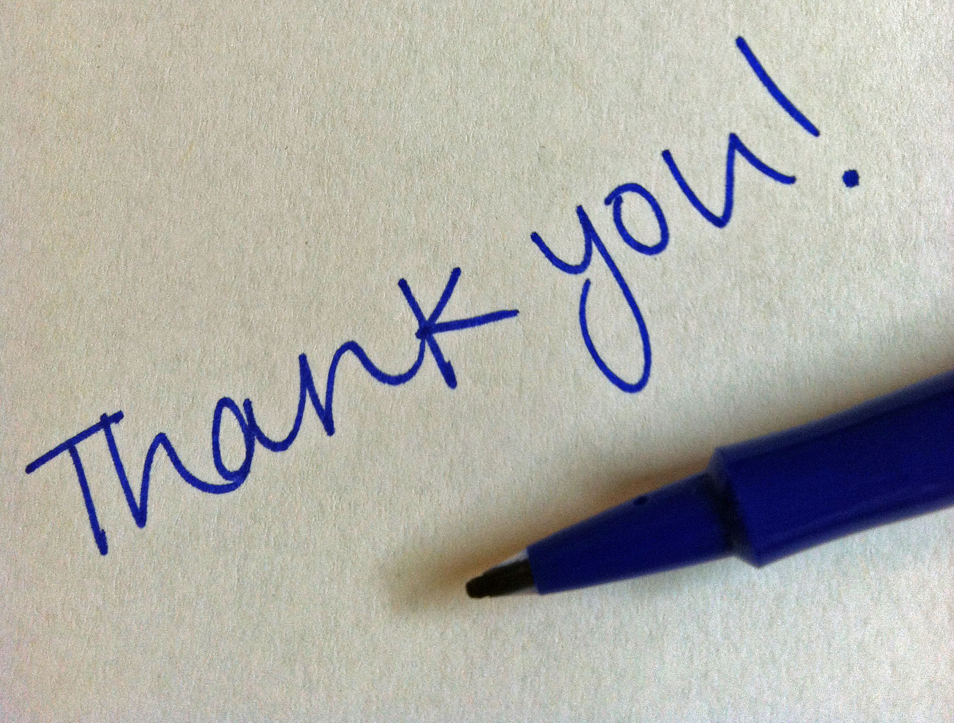 thank you page
